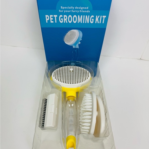 Dog Steam Grooming Brush and Metal Comb Combo - Picture 9 of 9